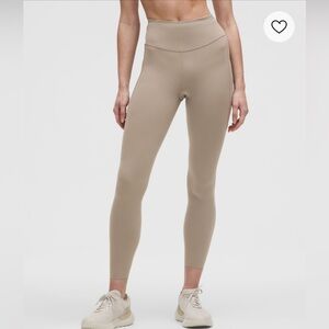 Lululemon Gray High-Waisted Leggings